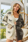 Tigeress Open Front Cardigan