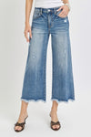 Angelica High Rise Cropped Flare Jeans