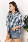 Fall Into Autumn Plaid Shirt