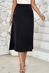 Wynette High Waist Midi Skirt