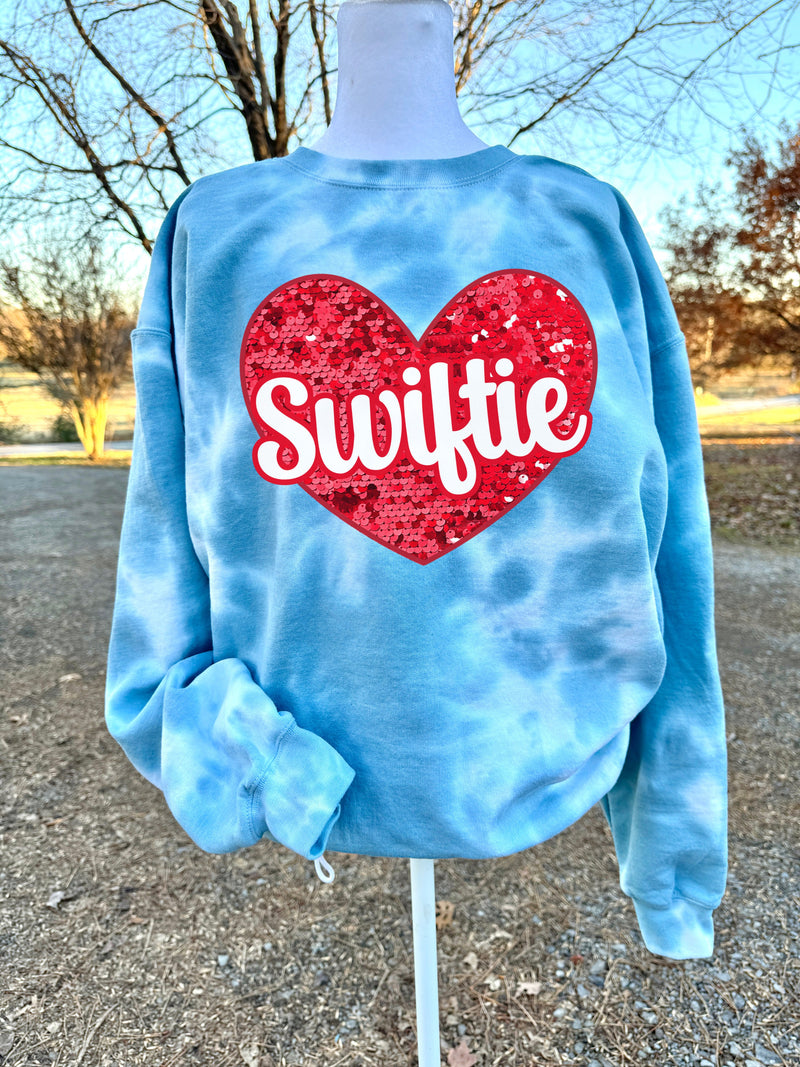 Faux Sequin S W I F T I E (Blue)DTF