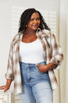 Fall Into Autumn Plaid Shirt