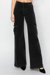 Tatiana High Rise Wide Leg Cargo Jeans