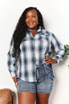 Fall Into Autumn Plaid Shirt