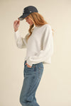 Aria Dolman Sleeve Cropped Sweater