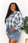Fall Into Autumn Plaid Shirt