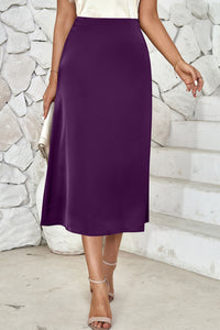 Wynette High Waist Midi Skirt