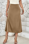 Wynette High Waist Midi Skirt