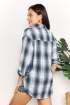 Fall Into Autumn Plaid Shirt
