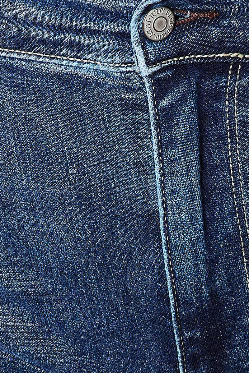 Diana Mid Rise Hand Sand & Destroy Bootcut Jeans