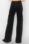 Tatiana High Rise Wide Leg Cargo Jeans