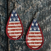 USA Flag Lightweight Earrings