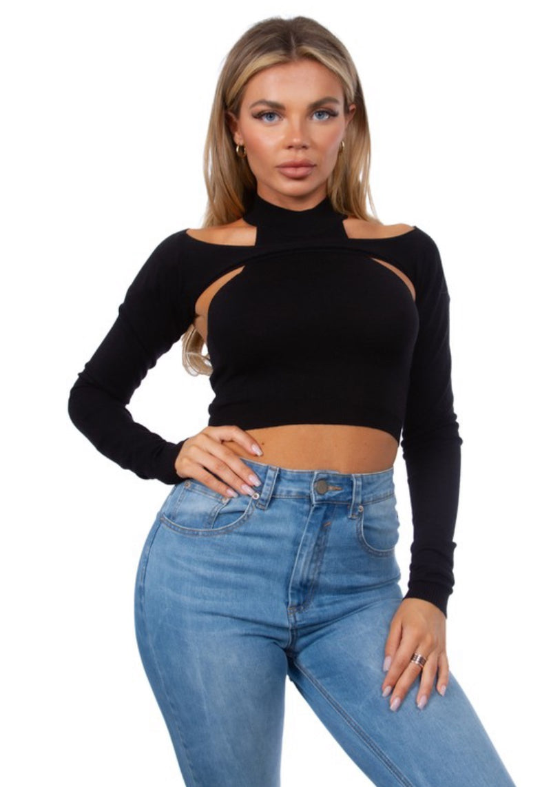 Ashley Two-Piece Crop Top