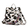 Cow Print Convertible Backpack Bag