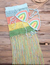 Hawaii Here I Come Hand-Woven Bikini Set