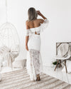 All Dressed In White Lace Dress