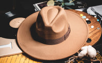 Wide Brim Felt Hat