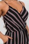 Striped Jumpsuit (available in 2 colors)