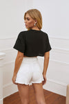Band Cropped Tee