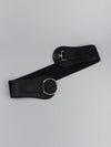 Faux Elastic Wide Belt