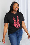 Peace & Love Graphic Tunic T-Shirt