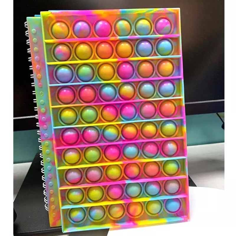 Fidget Pop It Notebook