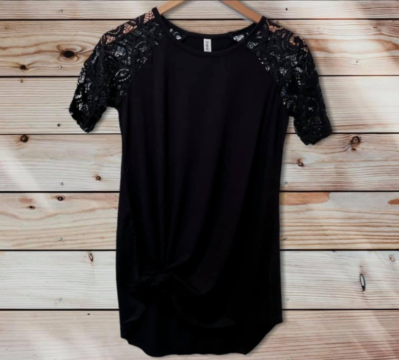 Lace Sleeved Tees