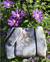 Mocha Tie Dye Neoprene Tote