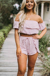 Catch Me If You Can 2-Piece Shorts Set