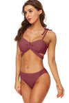 Wrap Around Tie Bikini Set (two colors available)