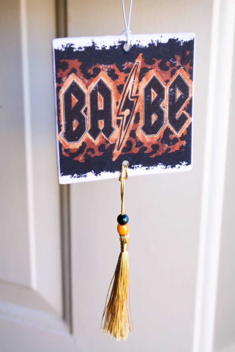 Babe Retro Leopard Scent Charm