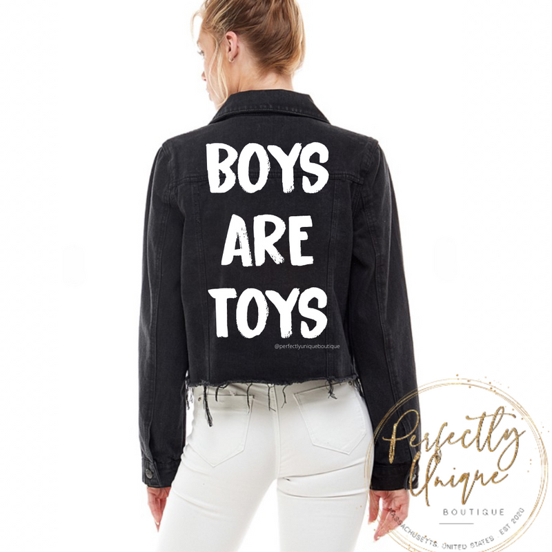 Boys Are Toys Denim Jacket