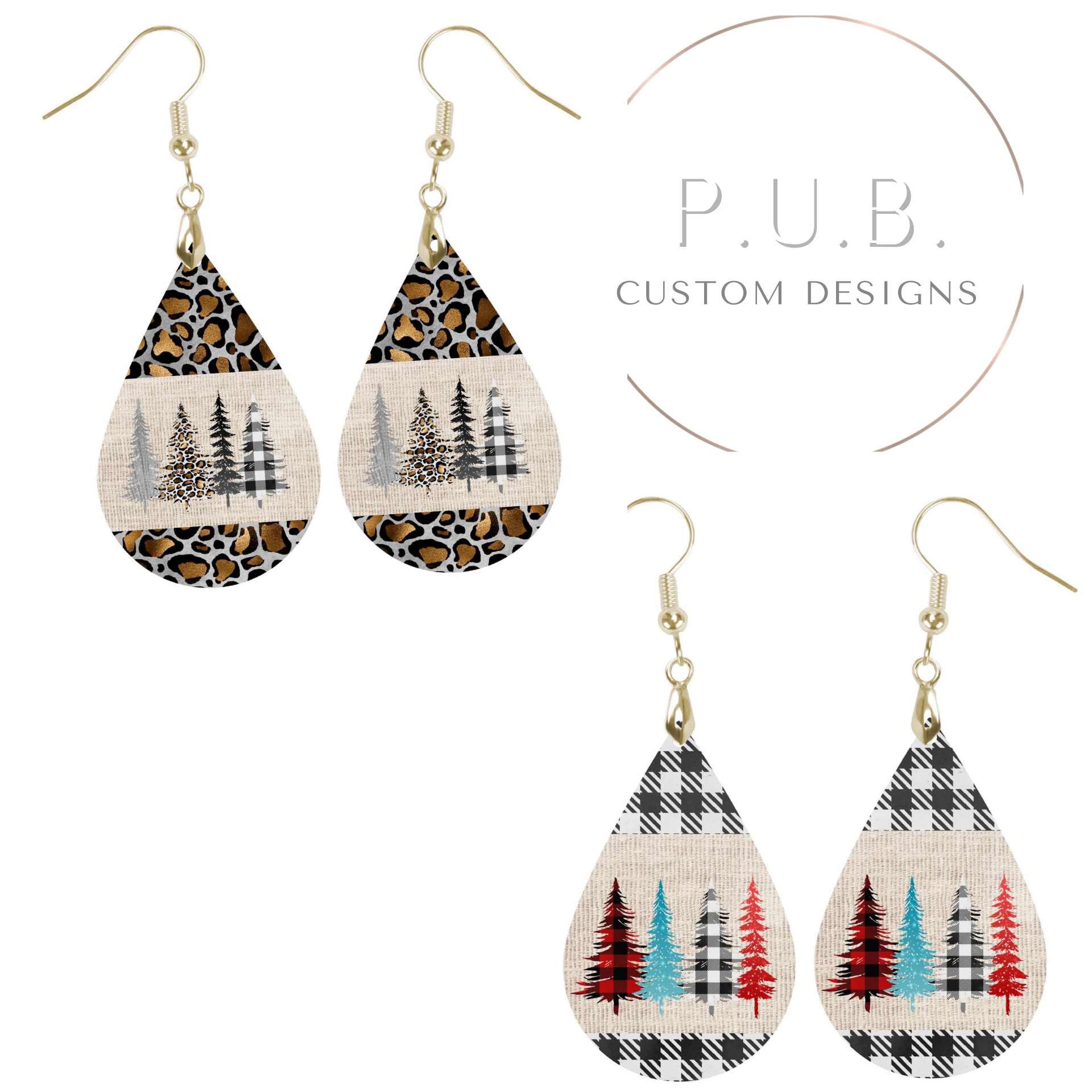 Christmas Tree Earrings