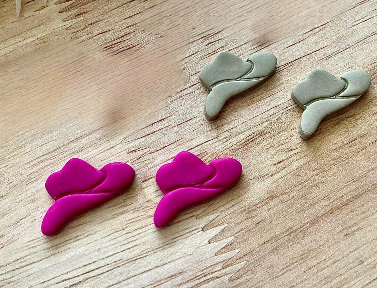 Clay Cowboy Hat Studs