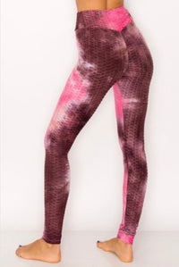 TikTok Scrunch Textured Tummy Control Leggings