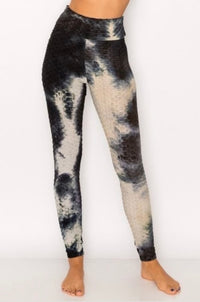 TikTok Scrunch Textured Tummy Control Leggings