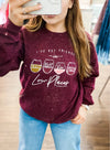 Friends In Low Places Wine Sweatshirt