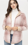 Corduroy Checkered Reversible Button Down Jacket