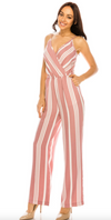 Striped Jumpsuit (available in 2 colors)