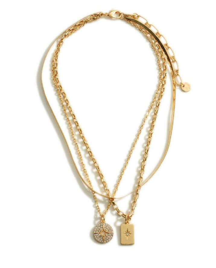 Layered Star Necklace