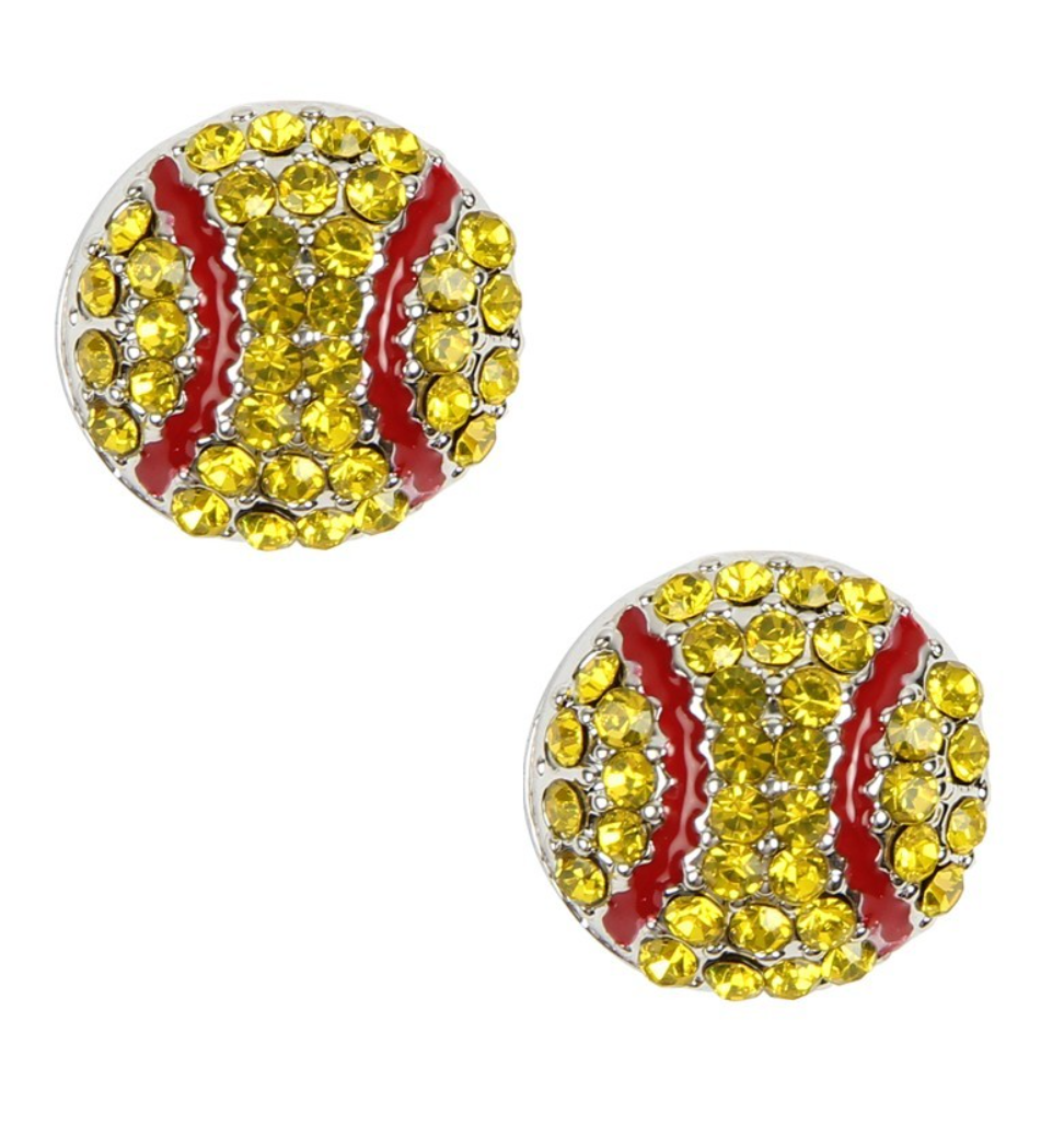 Rhinestone Sports Studs