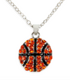 Rhinestone Sports Necklace