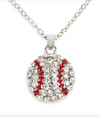 Rhinestone Sports Necklace