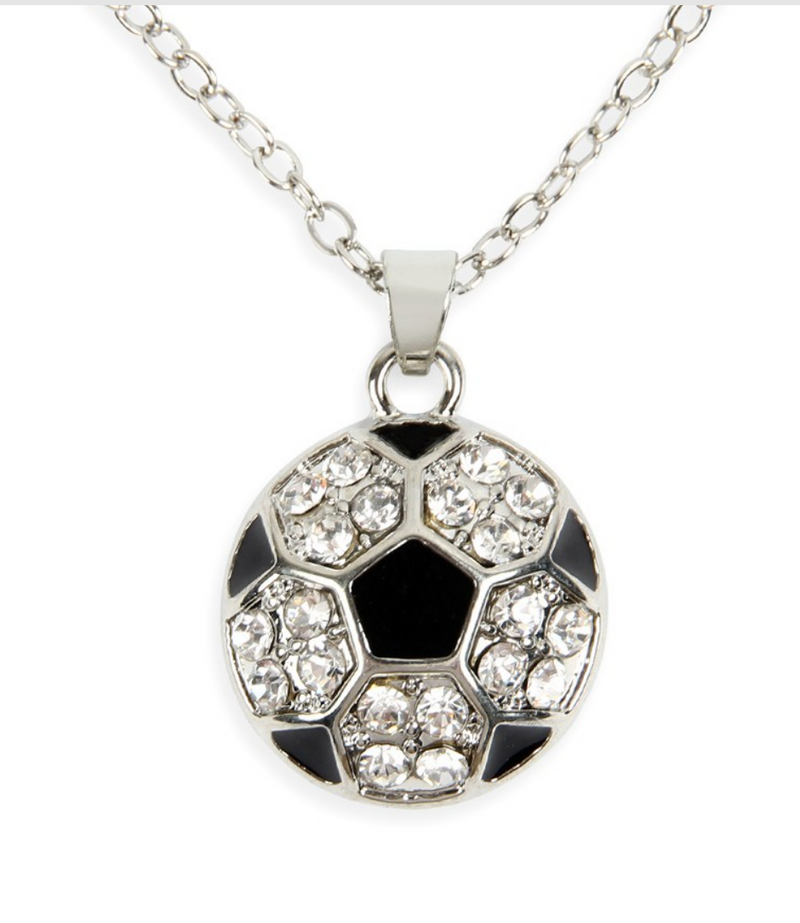 Rhinestone Sports Necklace