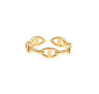 Oval Cuff Ring