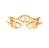 Oval Cuff Ring