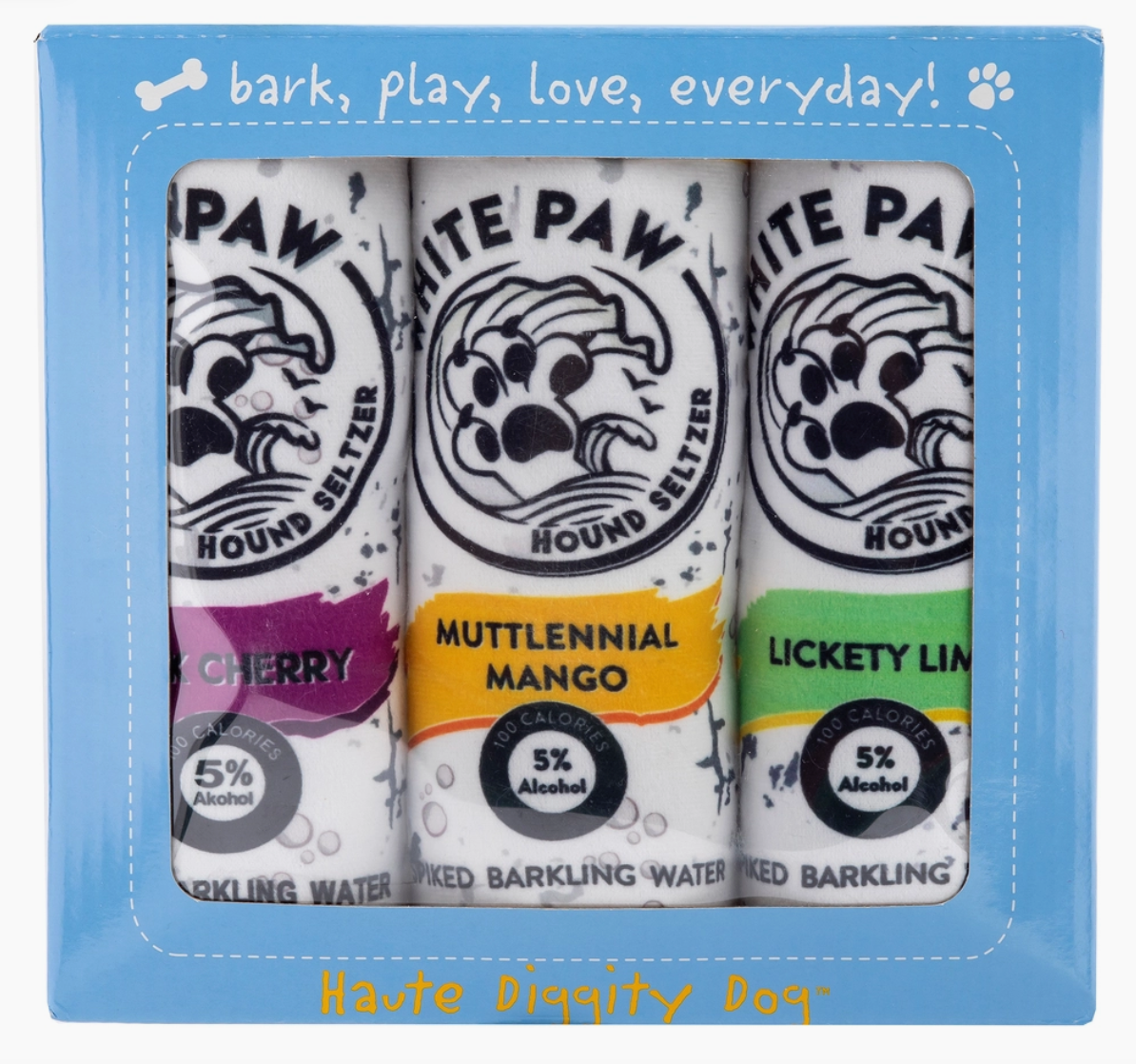White Paw Hound Seltzer 3-Pack