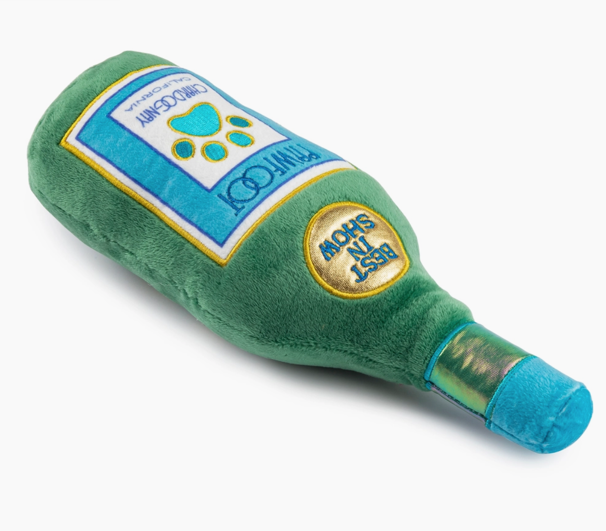 Pawfoot Wine Plush Dog Toy