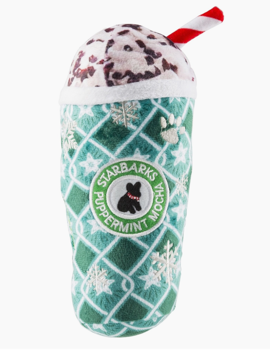 Starbarks Green Stars Puppermint Mocha