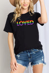 LOVED Graphic Cotton T-Shirt